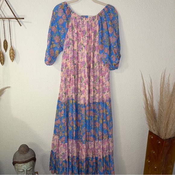 NWT SPELL Juniper Tiered Maxi Dress Size S - Picture 3 of 4